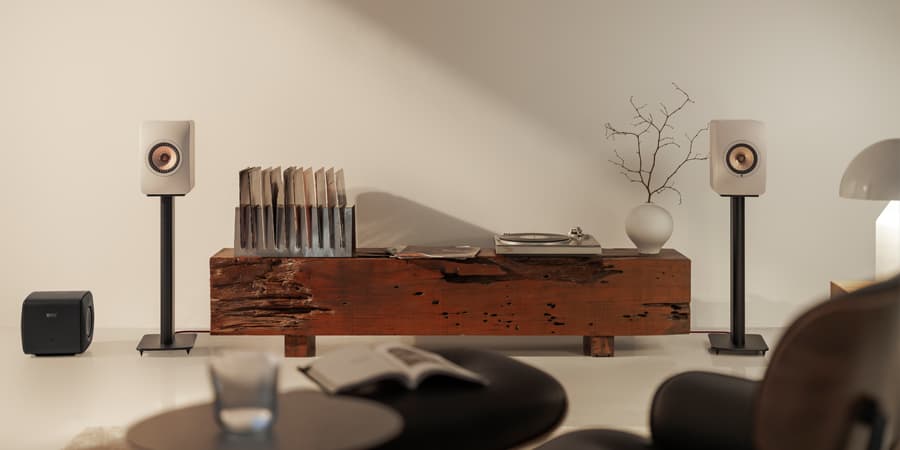 Introducing New LS50 Finishes: Moss Green and Sand Shell