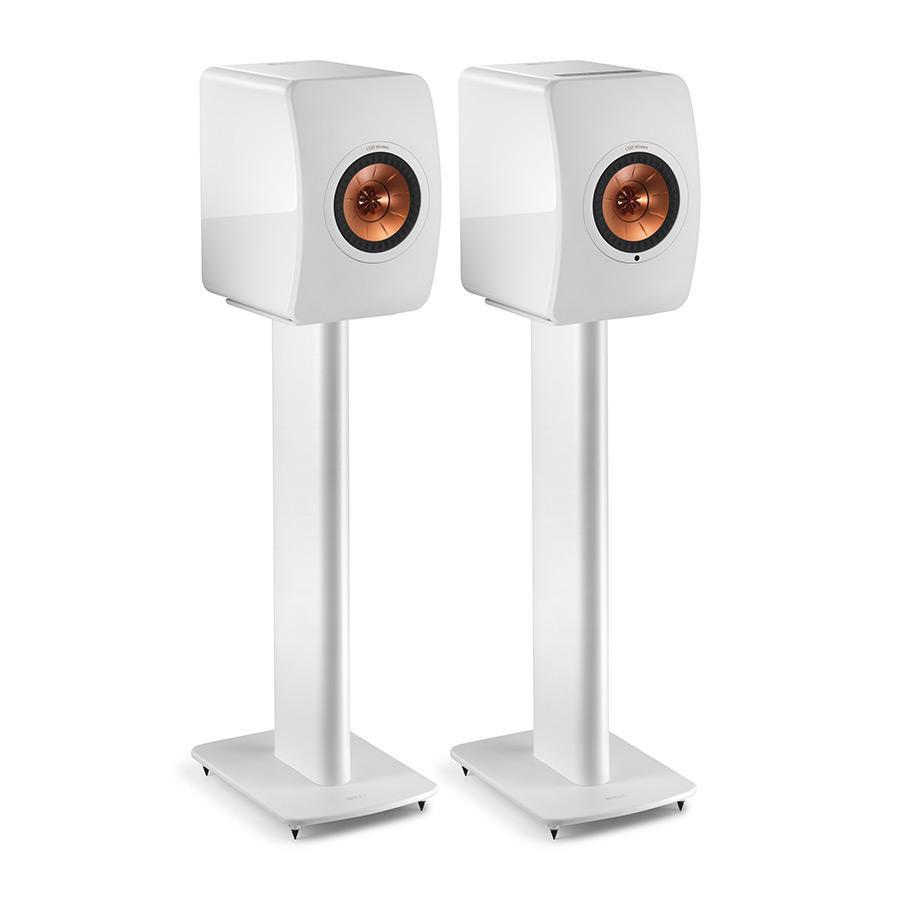 White KEF Speaker Stands | 白色 KEF 喇叭腳架